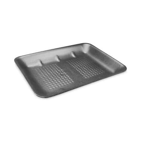 Pactiv Evergreen Supermarket Tray, #8H, 10.58 x 8.33 x 1.18, Black, 400PK 0TFB008H0000